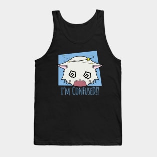 The Confused Cat - i'm ConFuseD!? Tank Top